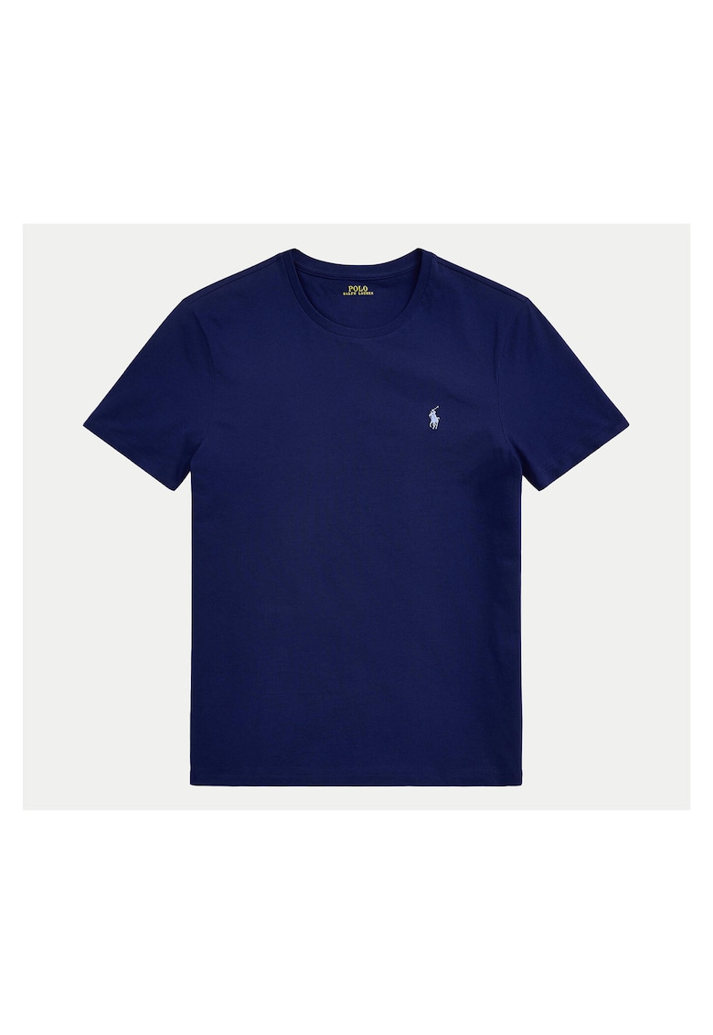Tricou barbati - bleumarin - bumbac -