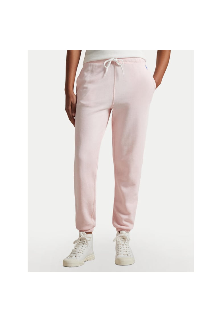 Pantaloni sport dama culoare roz - trening