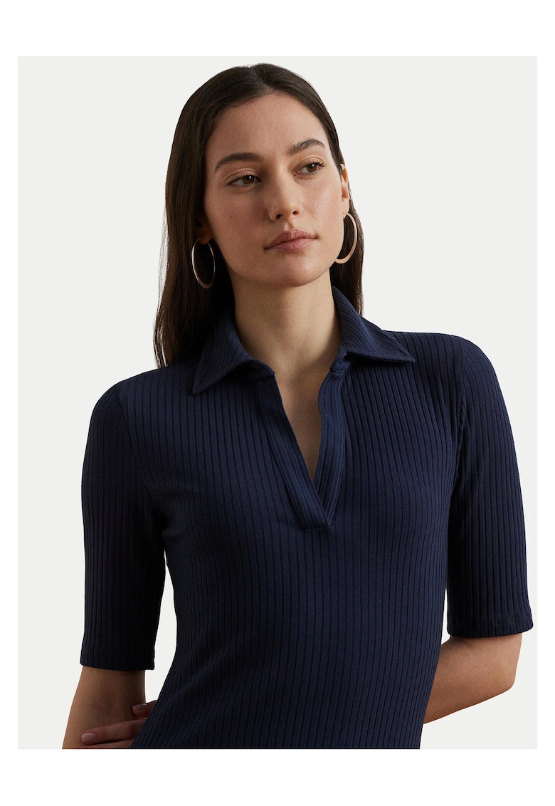 Rochie tricotata Lauren Ralph bleumarin