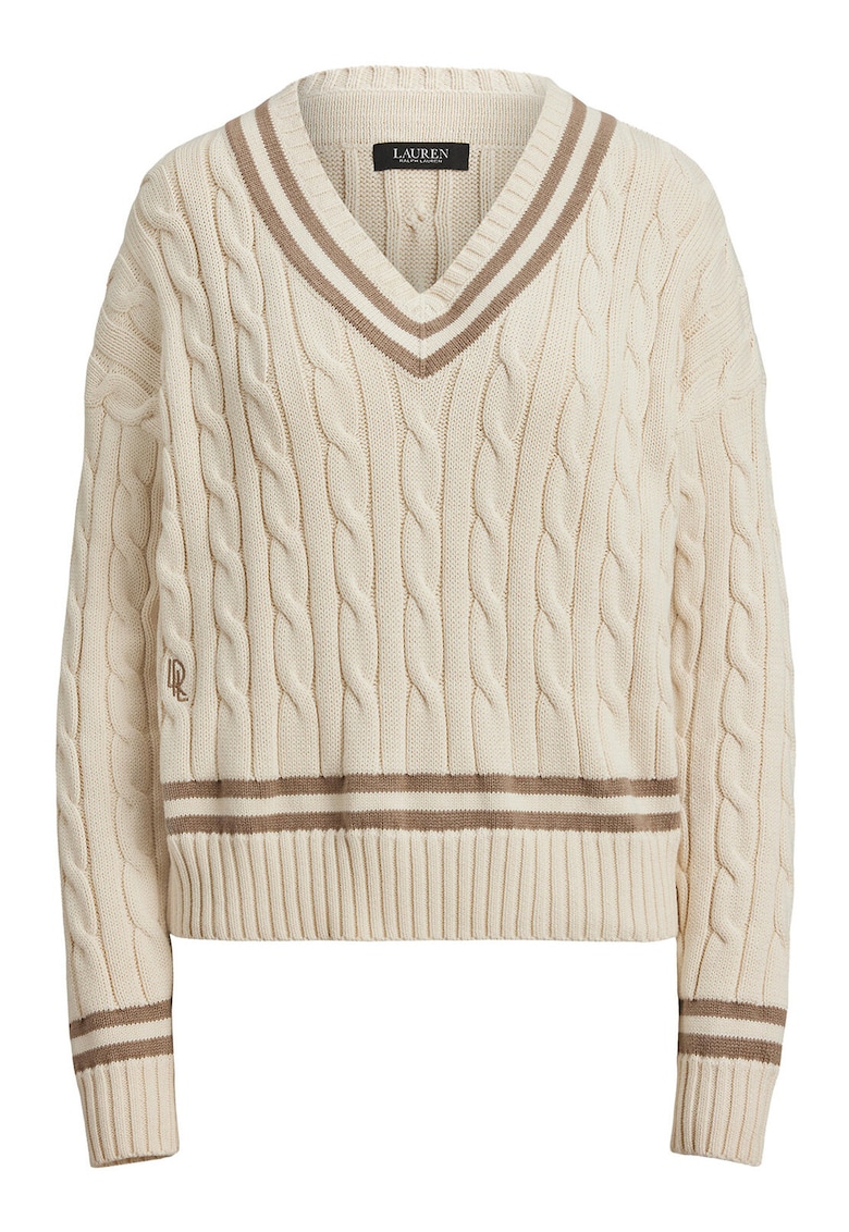 Pulover de dama ecru -