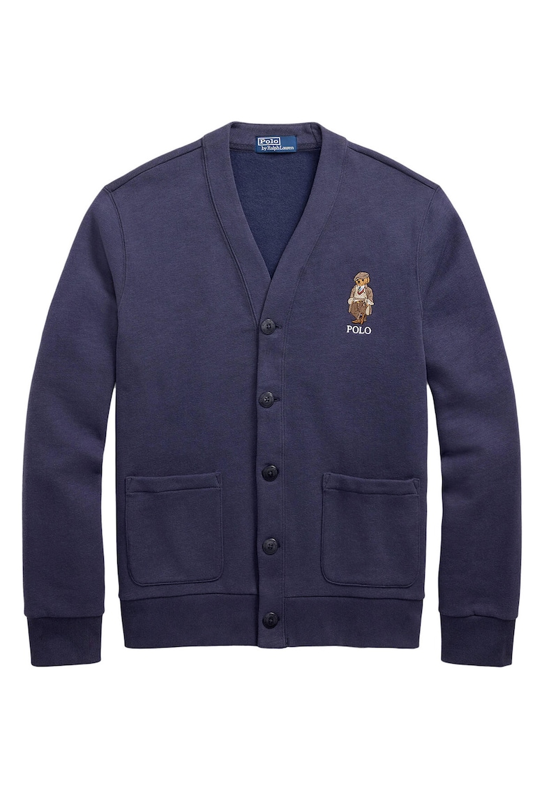 Cardigan barbati bleumarin