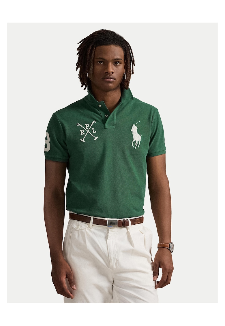 Tricou barbati verde - din bumbac