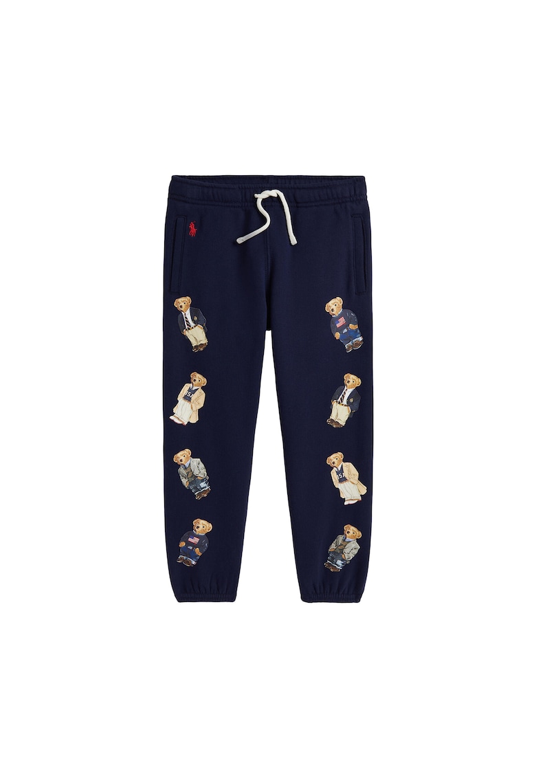 Pantaloni de trening fetita bleumarin -