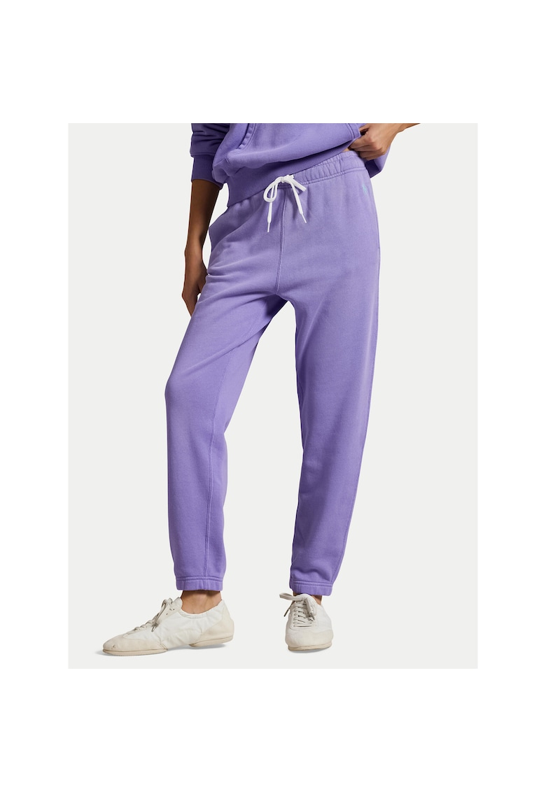 Pantaloni sport dama violet - trening