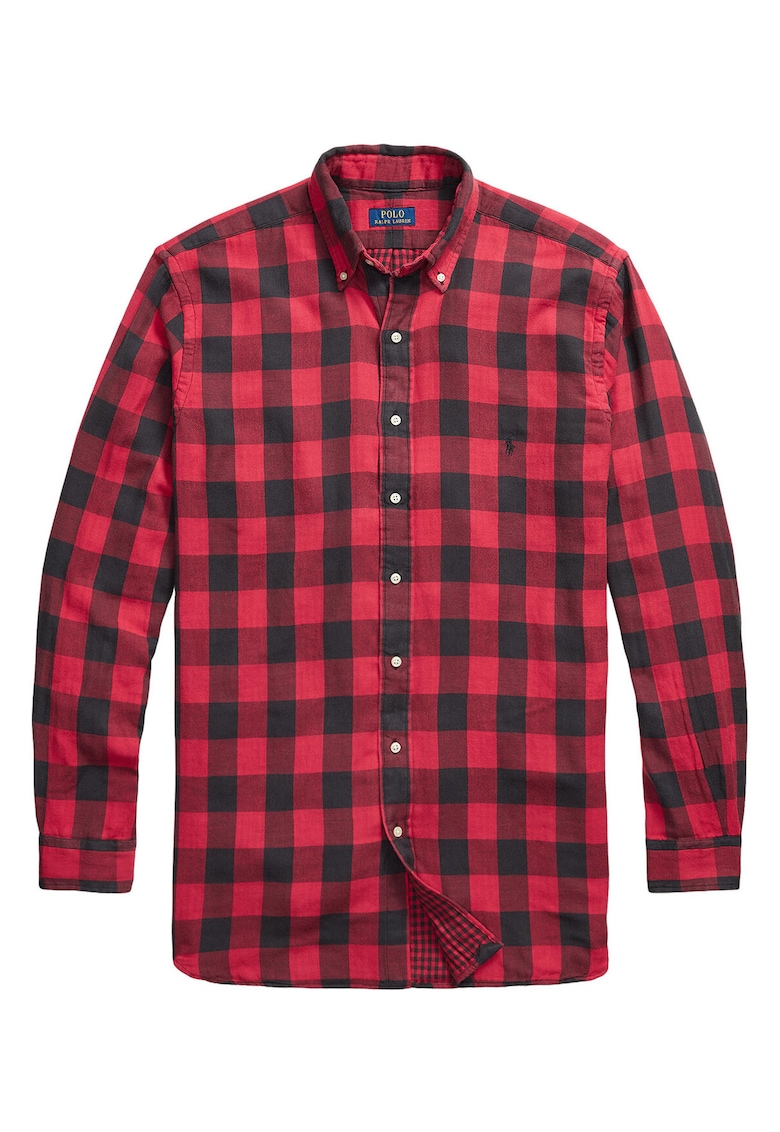 Camasa barbati culoare rosie - bumbac