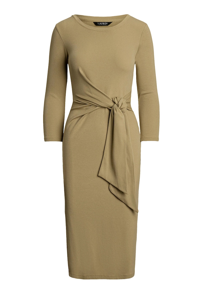 Rochie casual de dama bej - material moale