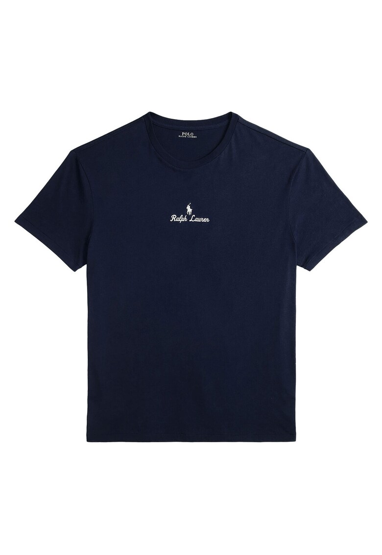 Tricou barbati bleumarin - bumbac -