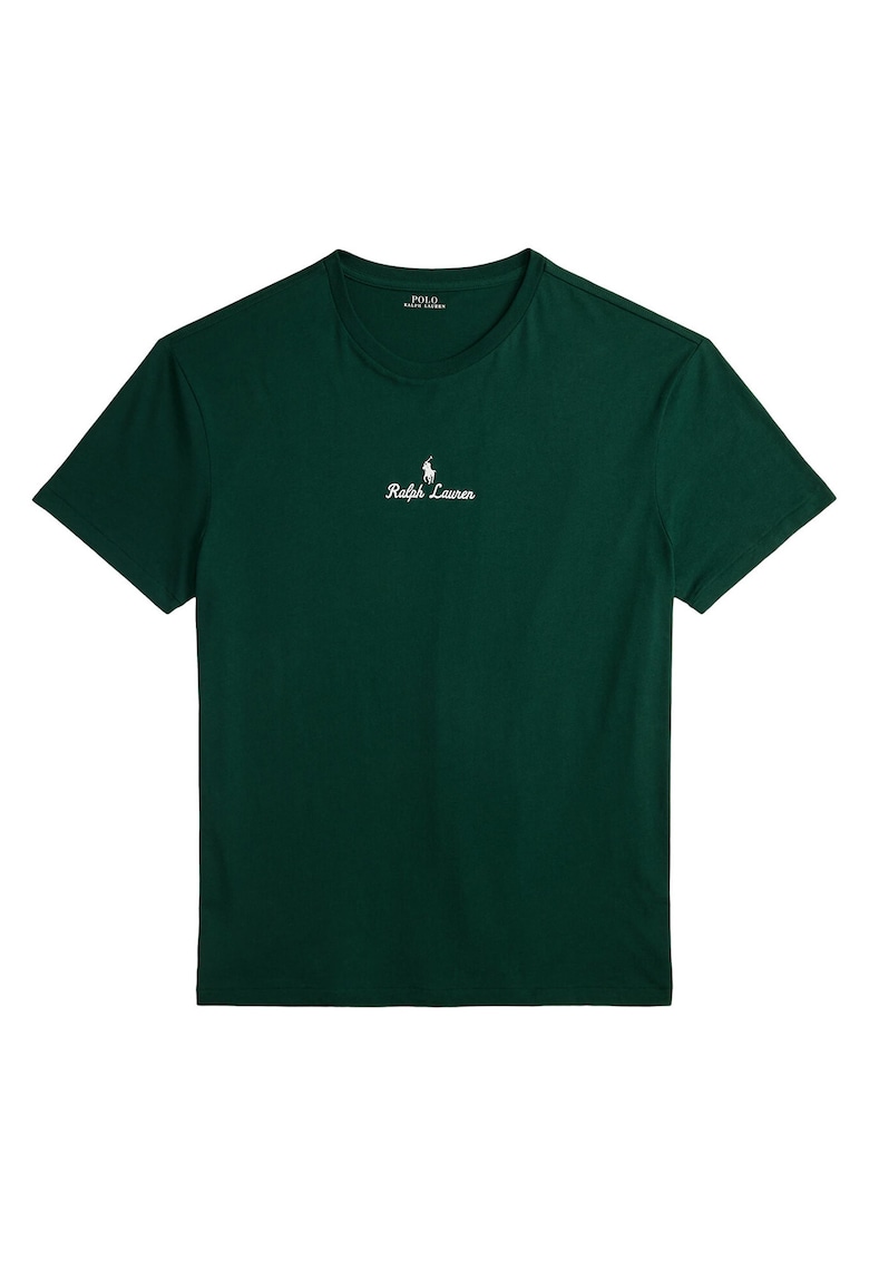 Tricou barbati verde - bumbac