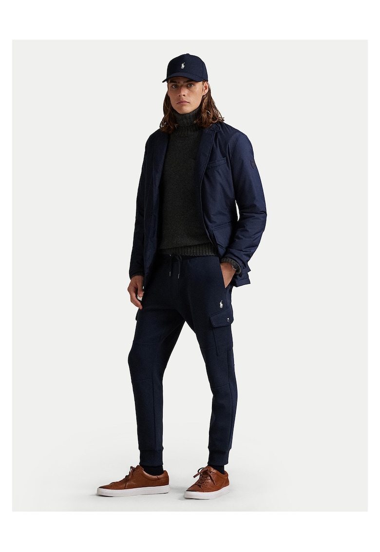 Pantaloni barbati bleumarin - material de calitate