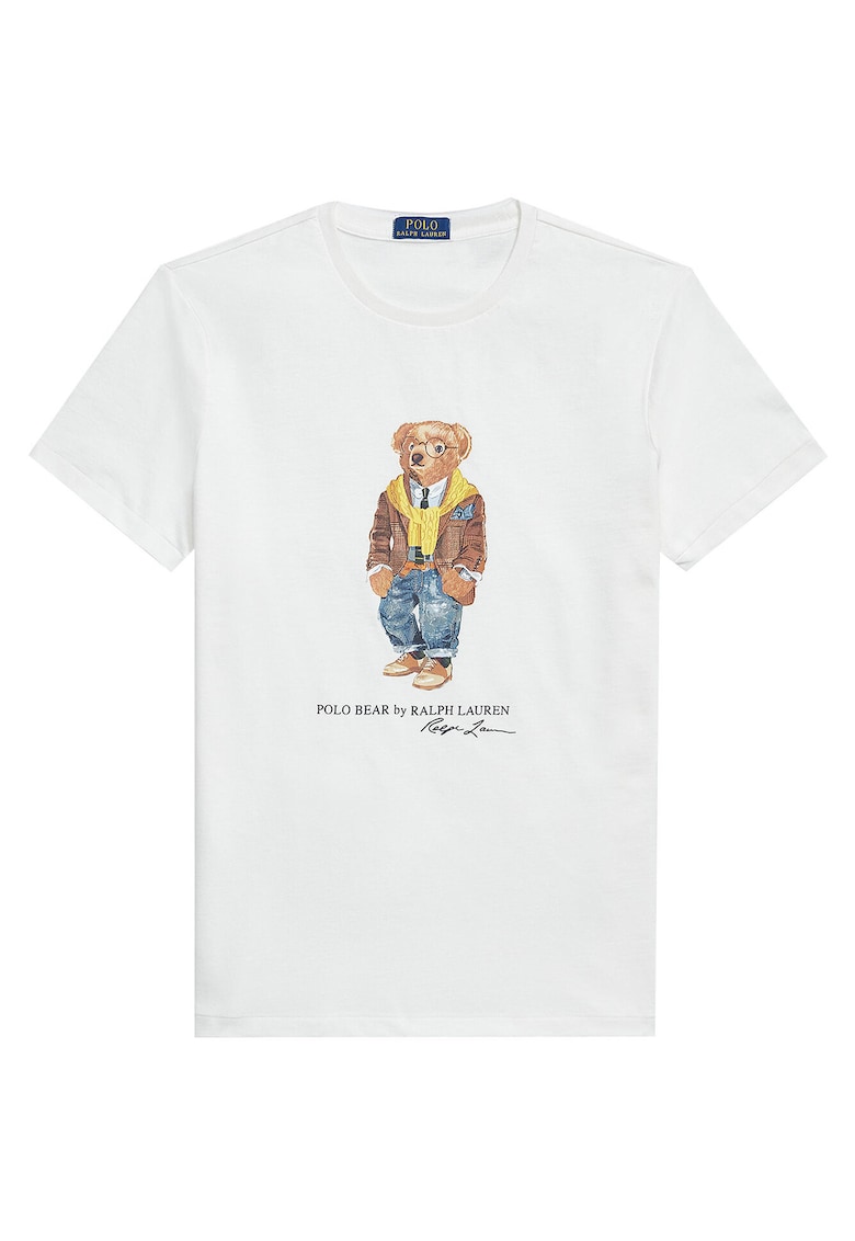 Tricou barbati alb - bumbac 100%