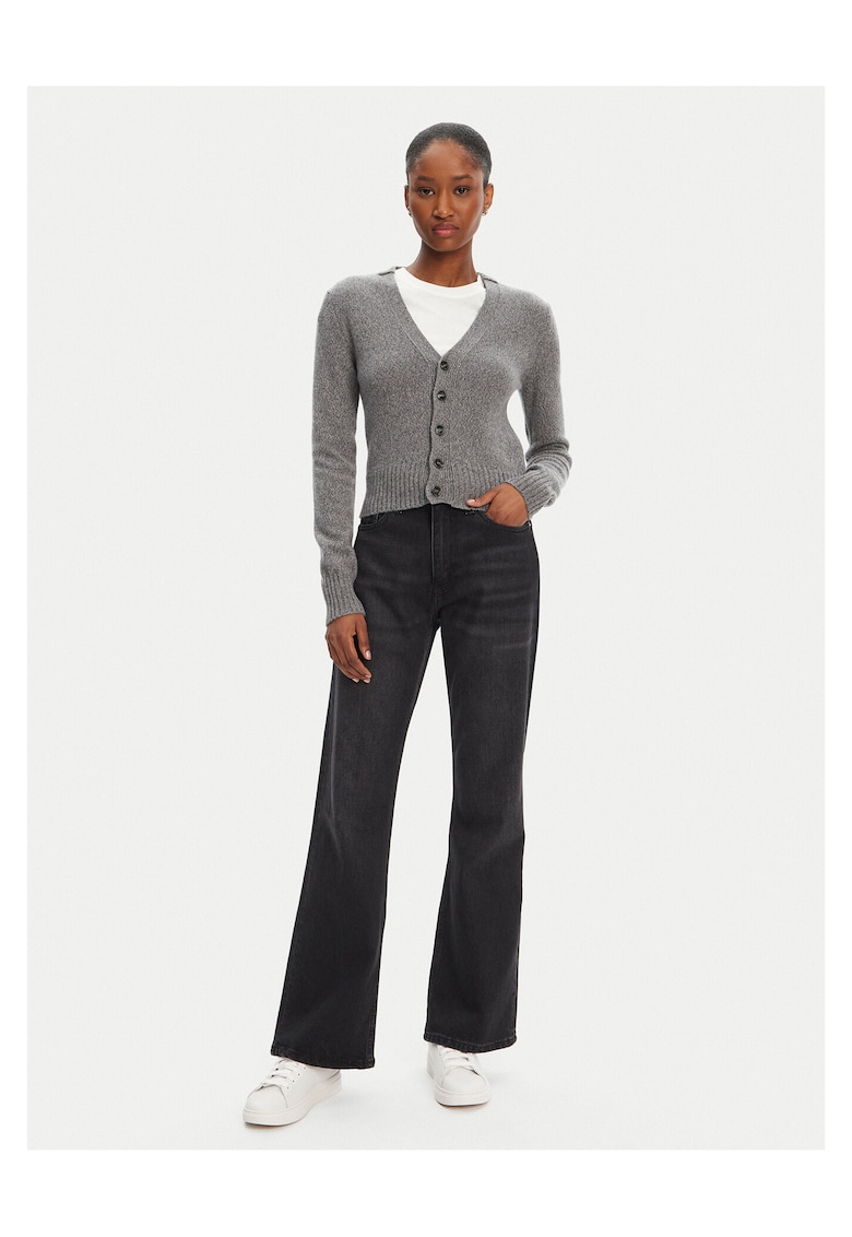 Cardigan de dama gri -
