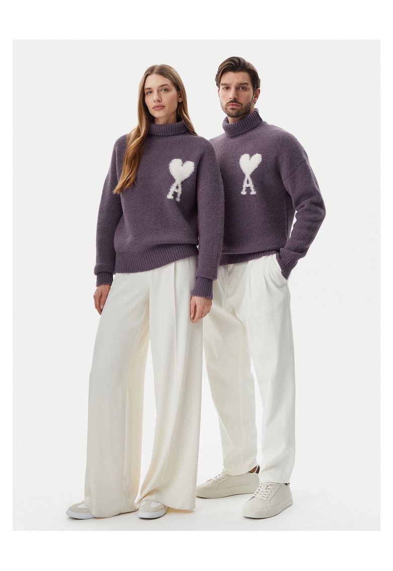 Pulover unisex violet -