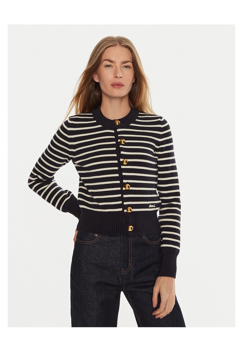 Cardigan de dama bleumarin -