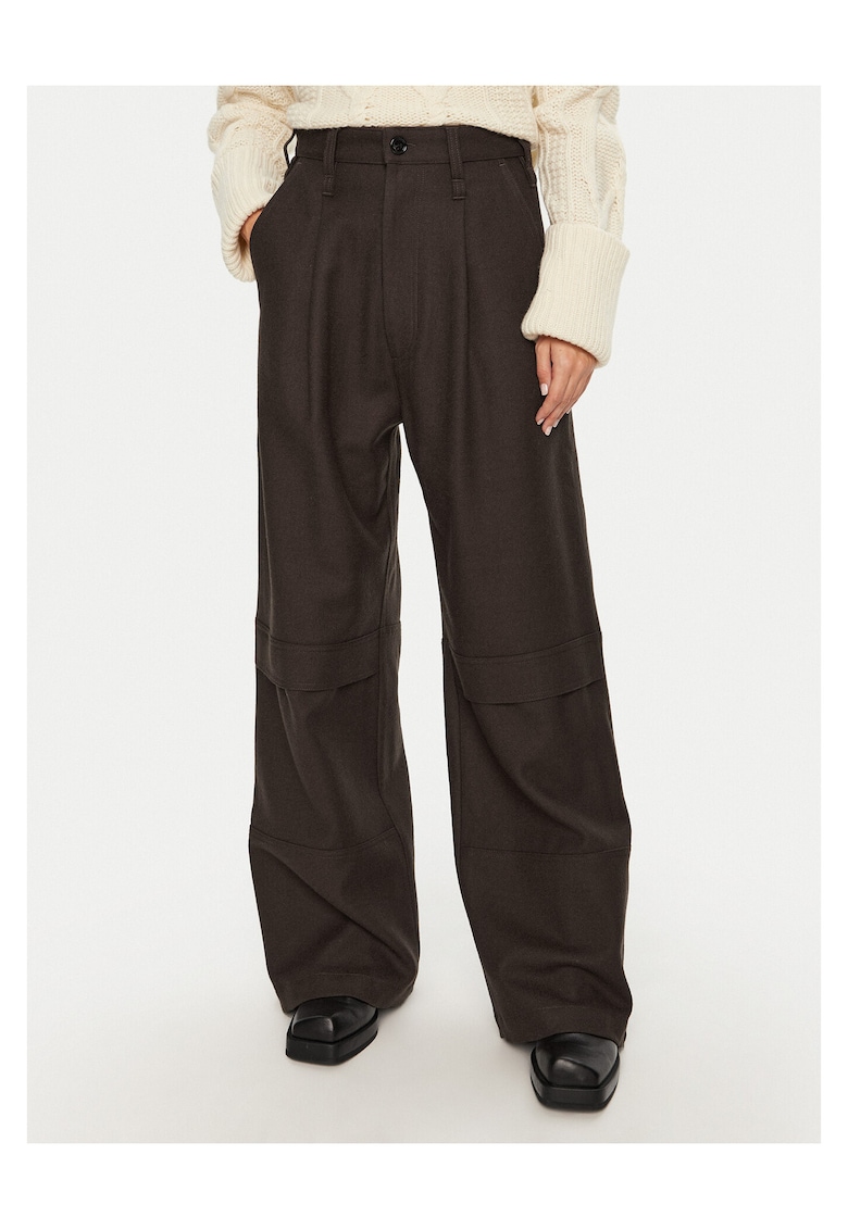 Pantaloni dama maro