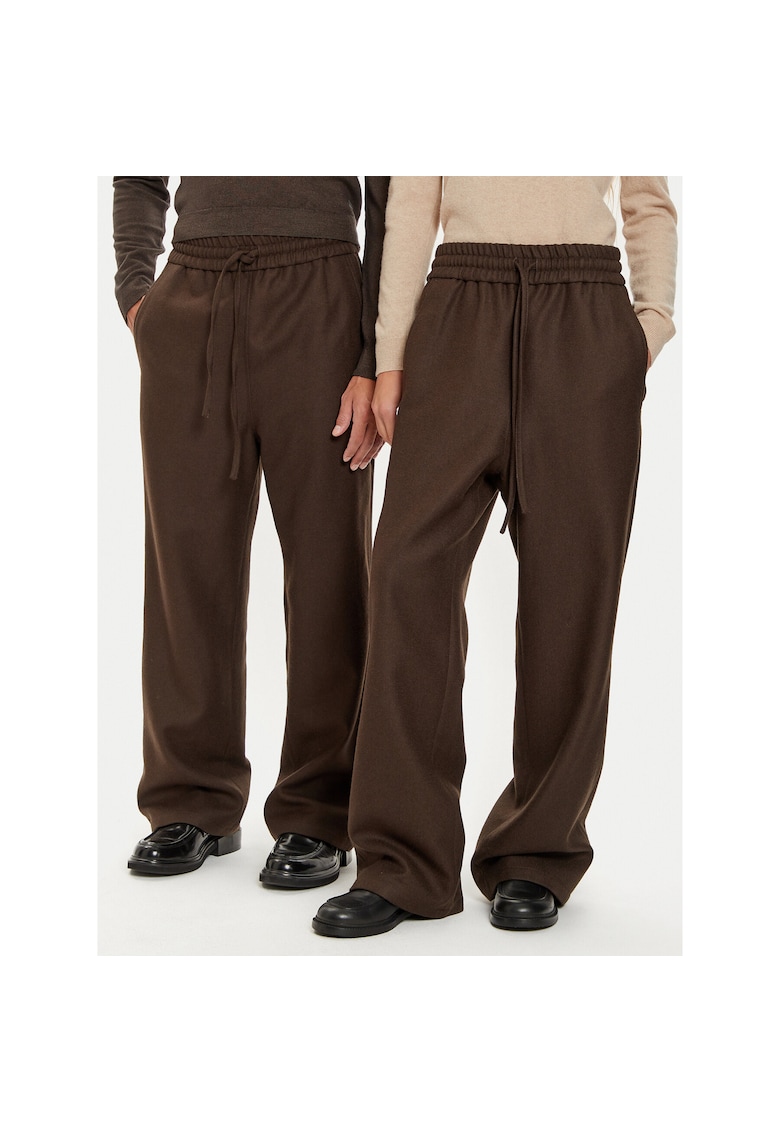 Pantaloni dama - maro - unisex -