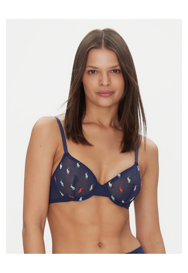 Sutien cu sarma - Bleumarin