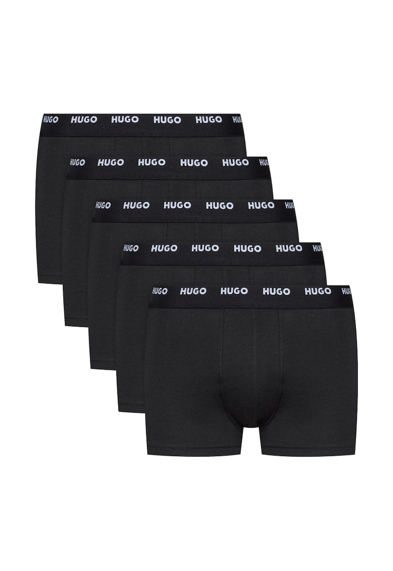 Set boxeri barbati - negru - 5 perechi -