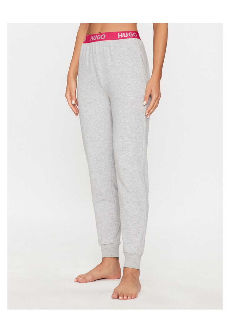 Pantaloni de pijama de dama gri -