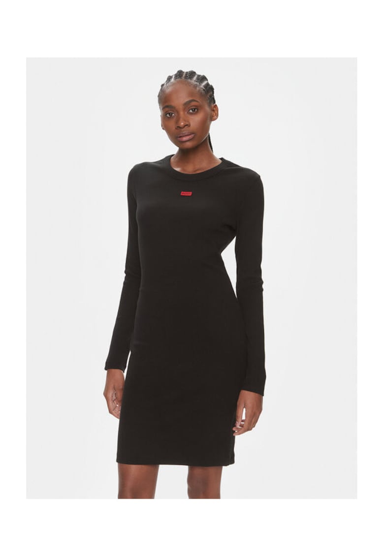 Rochie de zi - neagra - femei -