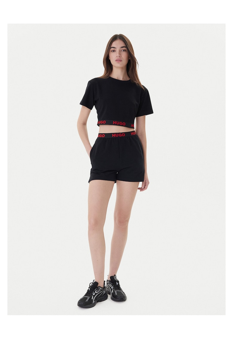 Hugo Tricou dama - Negru/Rosu