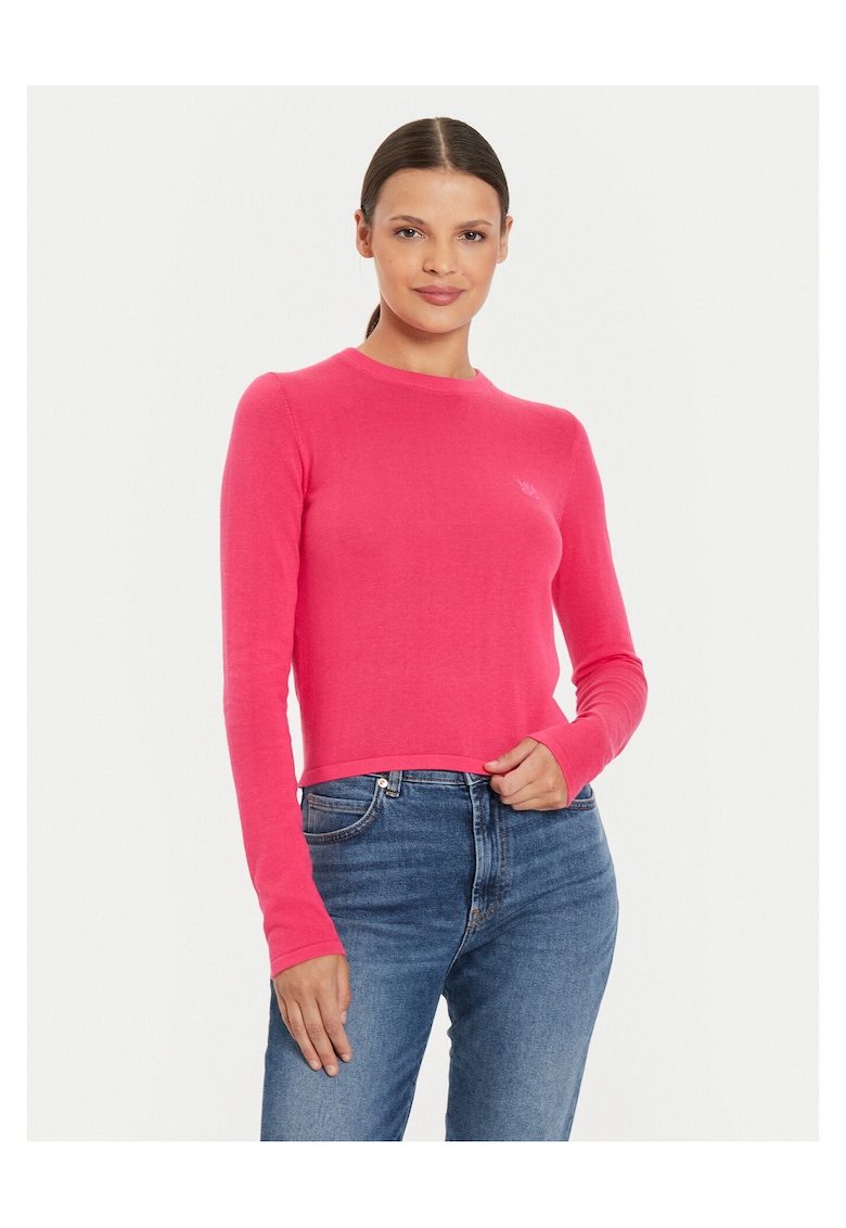 Pulover dama roz -