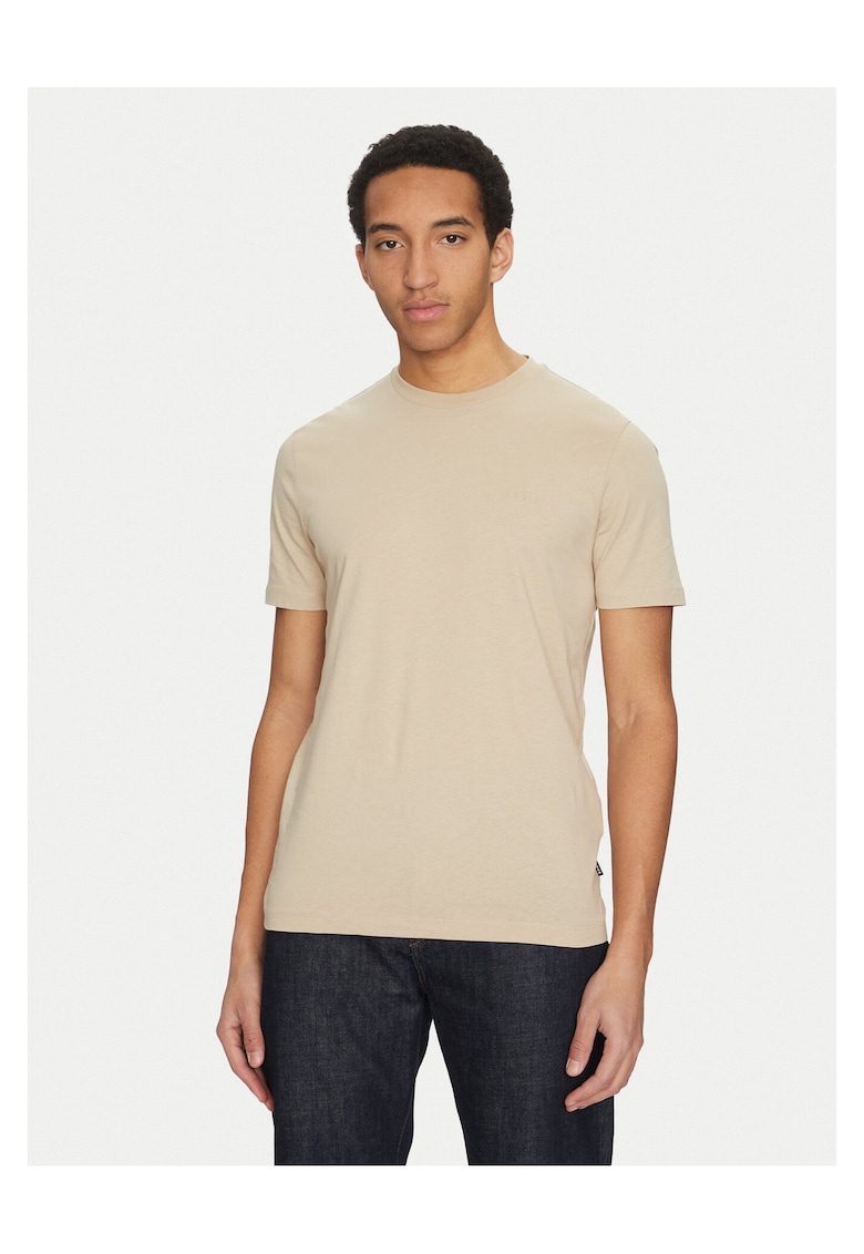 Tricou barbat bej -