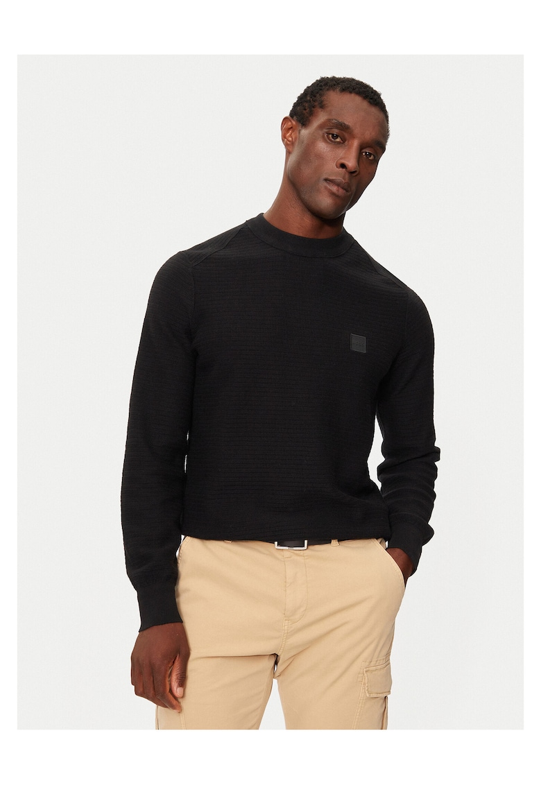 Pulover barbati negru - elegant