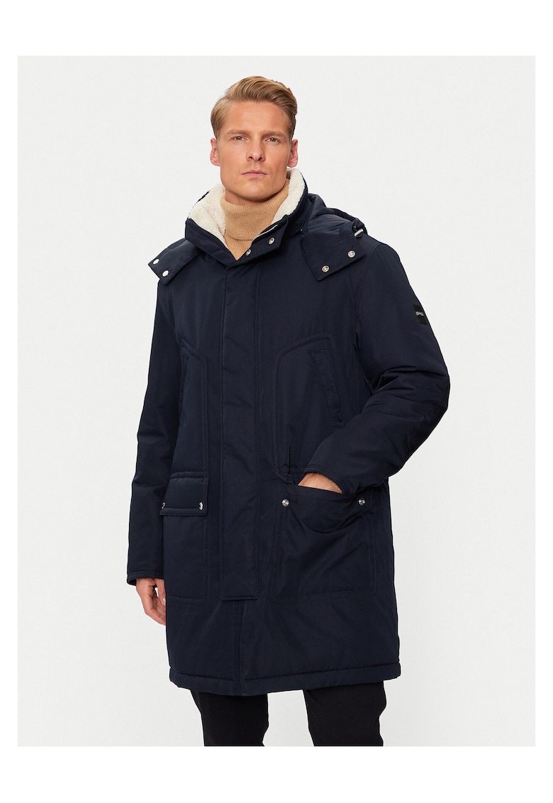Geaca barbati parka - bleumarin -