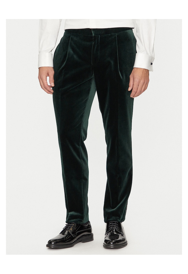 Pantaloni barbati verde -