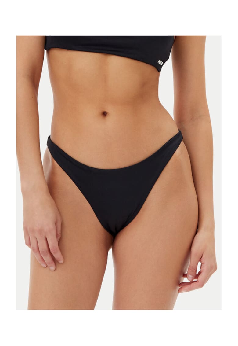 Chiloti de baie negru - material elastic