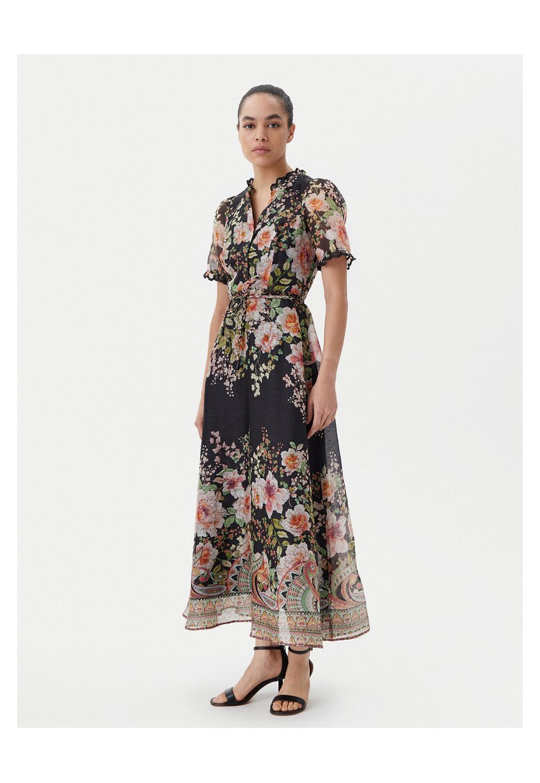 Rochie de vara - negru - colorat