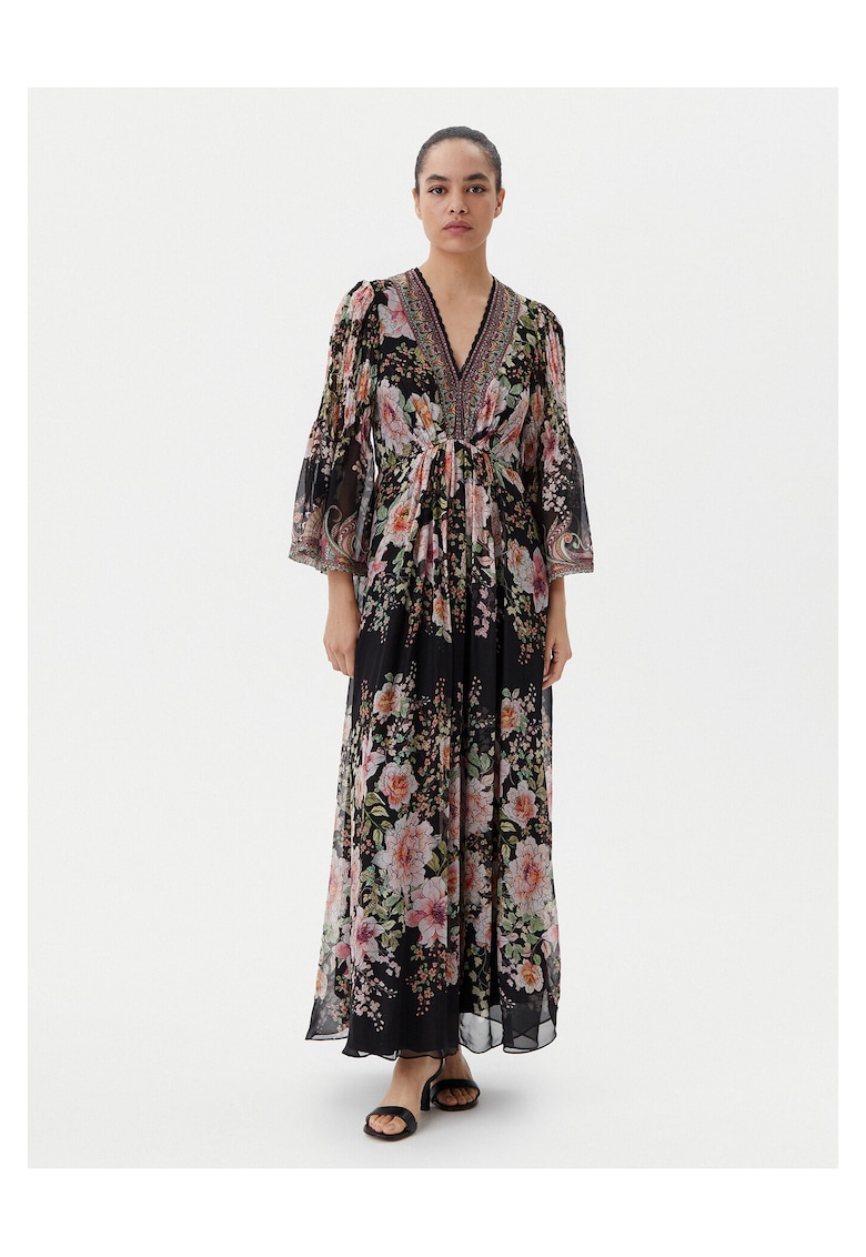 Rochie de vara - negru - colorat -