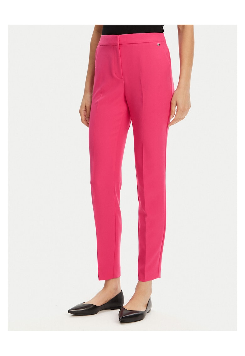 Pantaloni eleganti pentru dama Fucsia