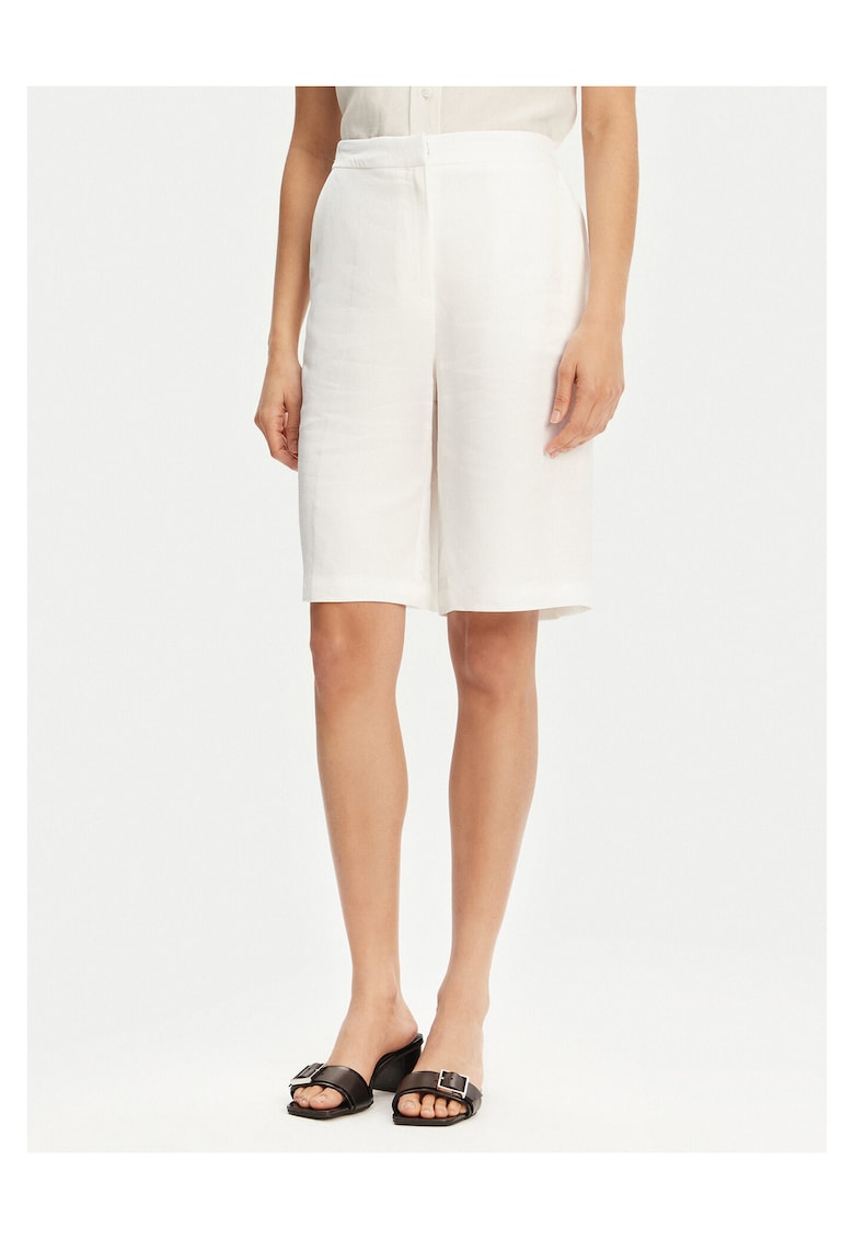 Pantaloni scurti dama albi
