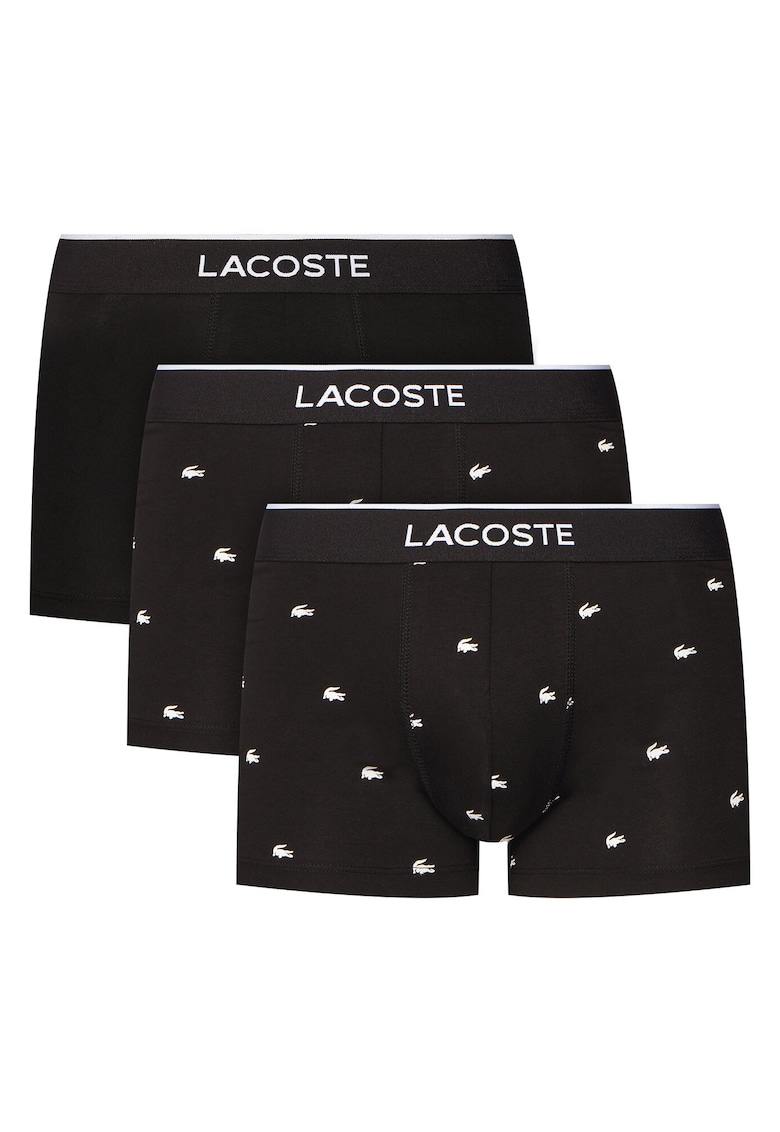 Set 3 perechi boxeri barbati - Negru - Alb