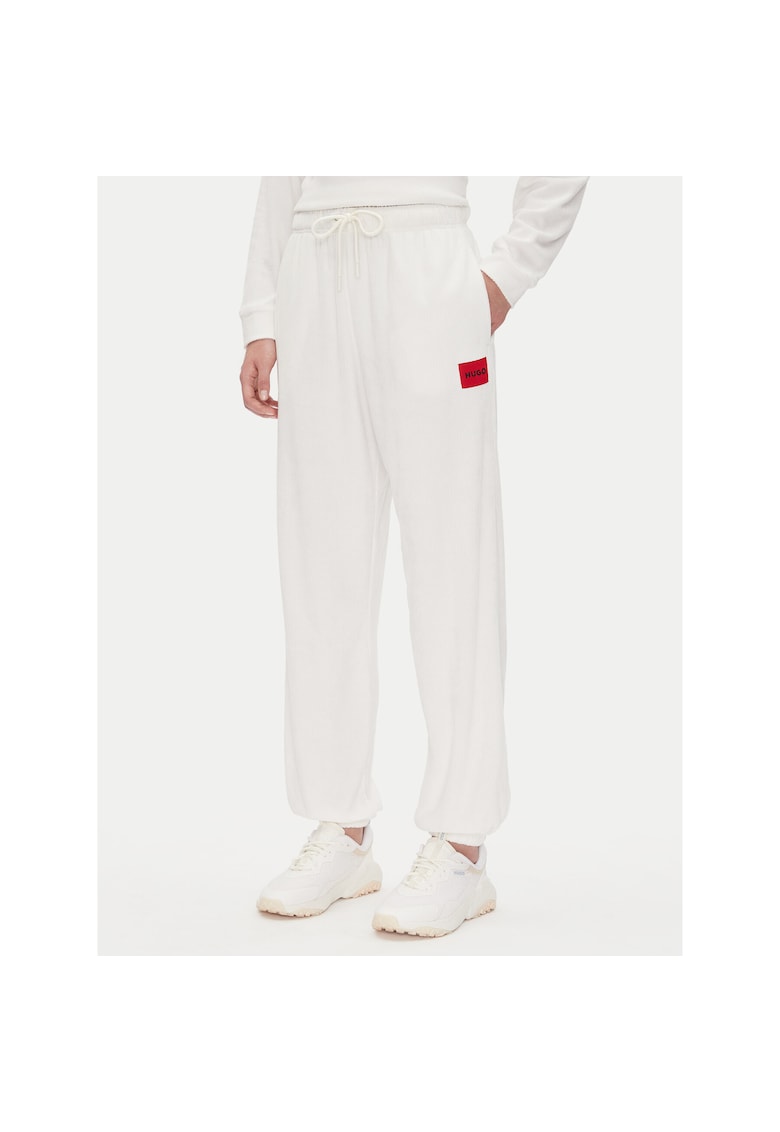 Pantaloni de trening pentru dama crem