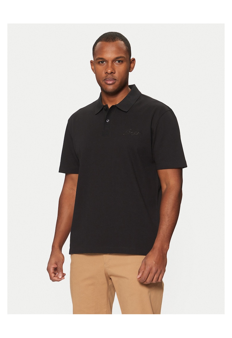 Tricou pentru barbati din bumbac - Negru