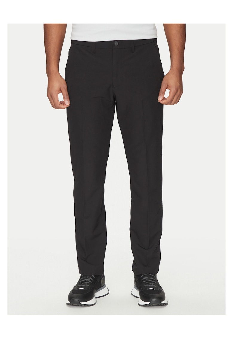 Pantaloni eleganti barbati negru