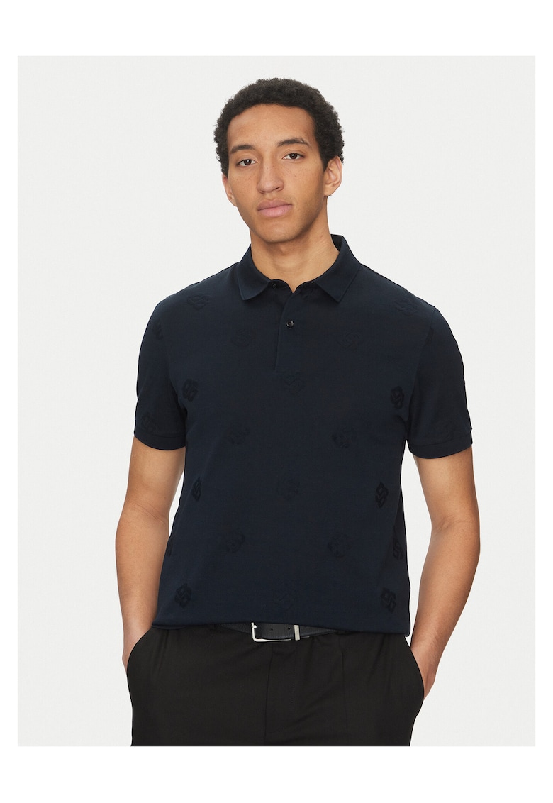 Tricou barbati bleumarin