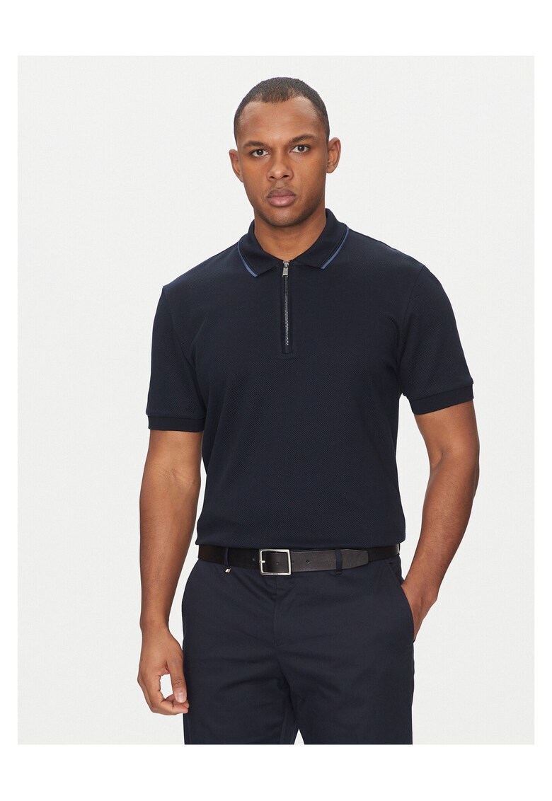 Tricou barbati culoare bleumarin - bumbac