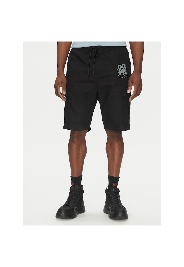 Pantaloni scurti sport barbati negru