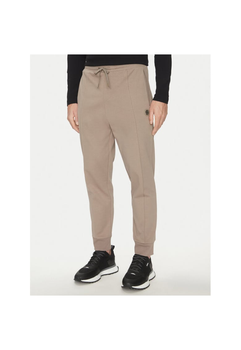 Pantaloni sport barbati maro deschis