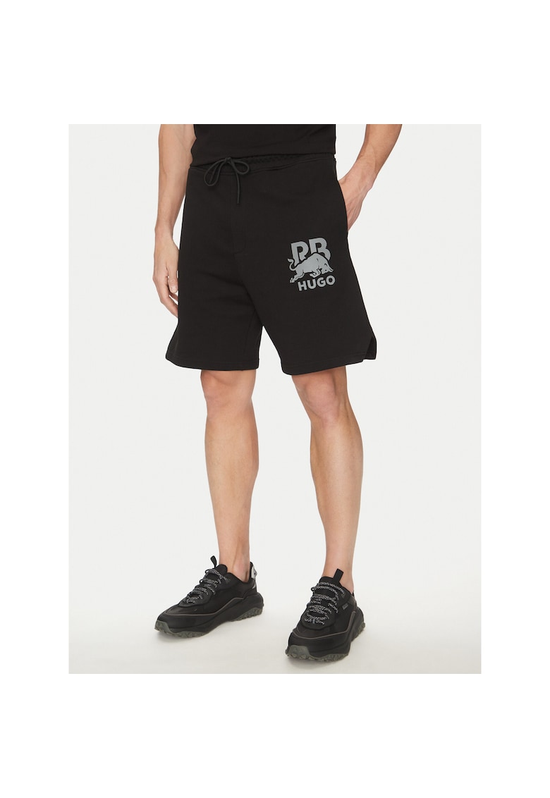 Pantaloni barbati - negru - scurti - sport