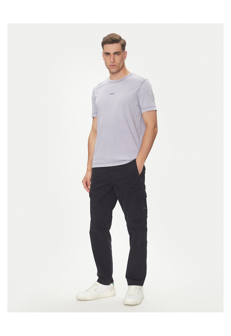 Tricou mov din bumbac - Violet