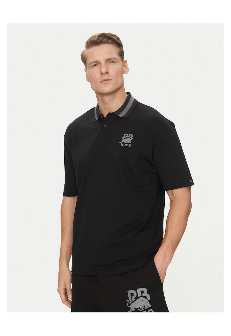 Tricou barbati negru - bumbac
