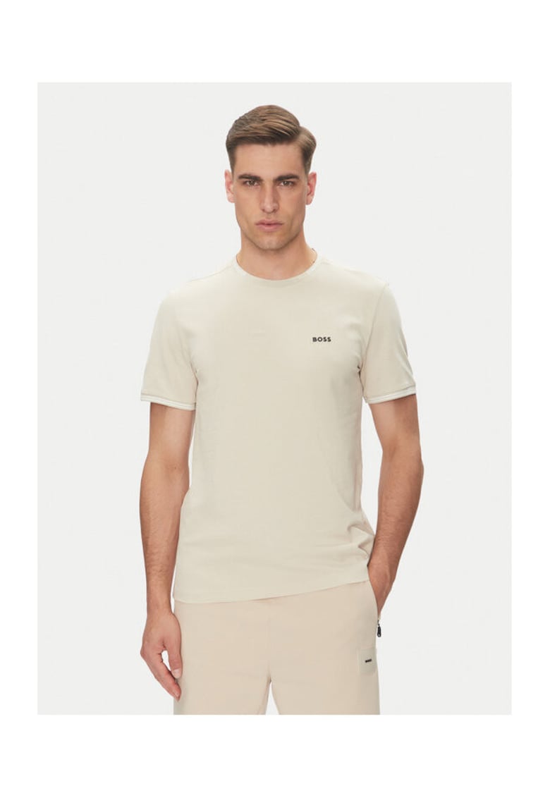 Tricou barbat bej