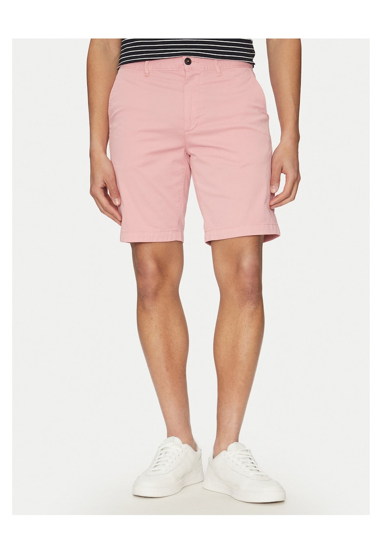 Pantaloni barbati sort culoarea roz