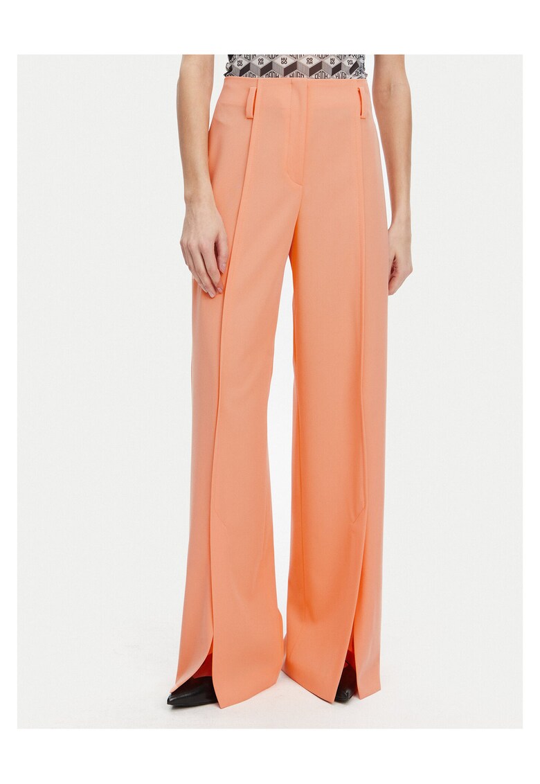 Pantaloni dama portocalii