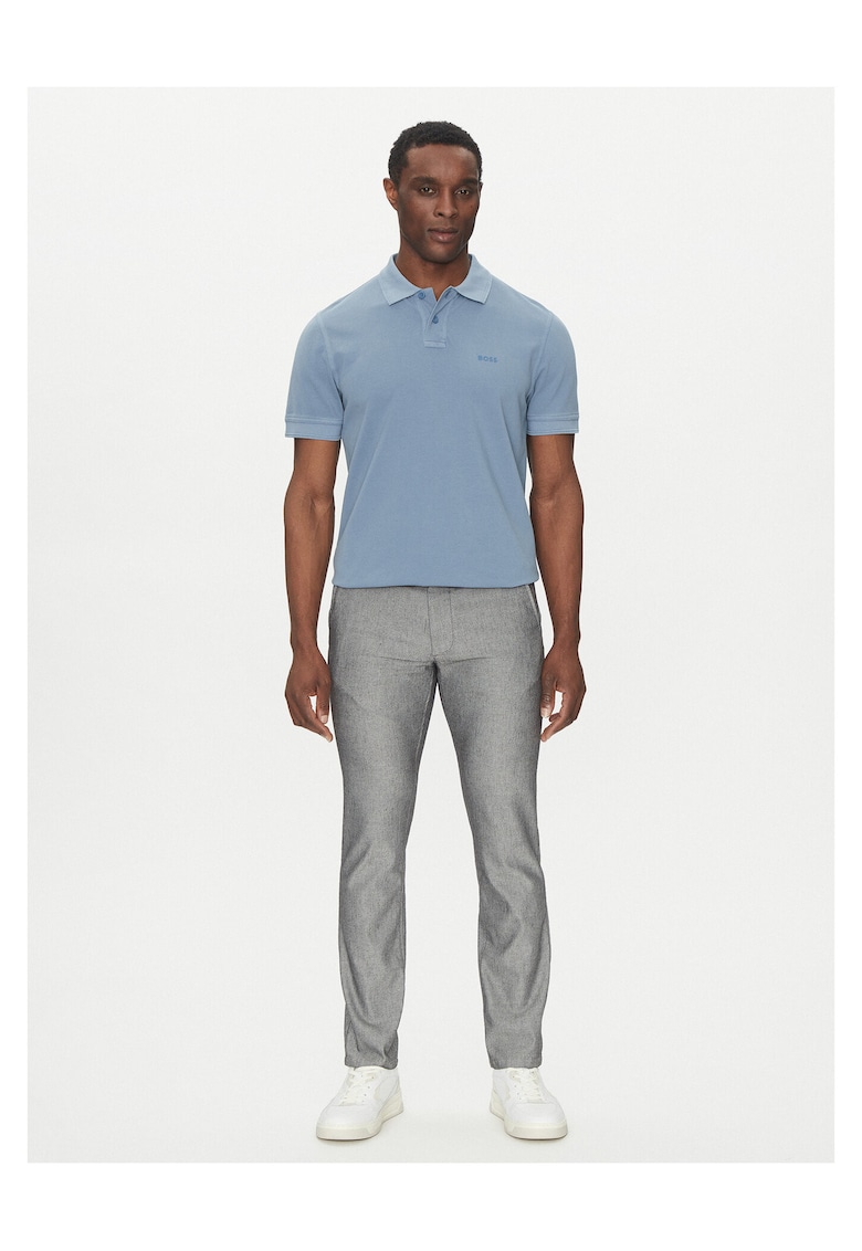 Pantaloni barbati - gri - stofa -