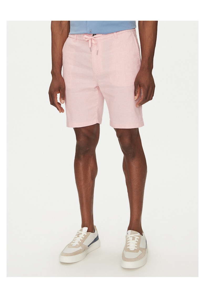 Pantaloni barbati sort roz